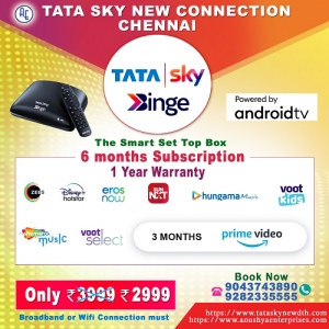  Tata Sky HD Binge+ | Chennai| Madipakkam|9043743890